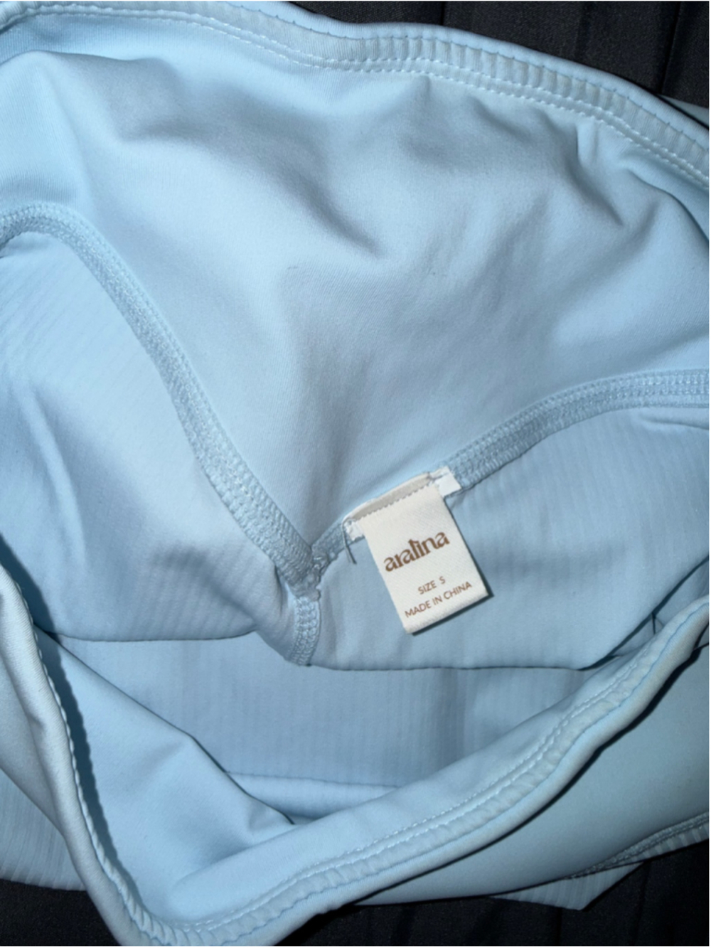 Women's Aralina Bike Shorts Size S Light Blue - Picture 3 of 4